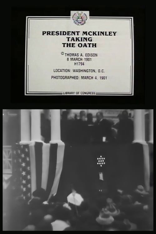 President McKinley Taking the Oath poster
