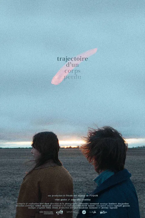 Trajectoire d'un corps perdu poster