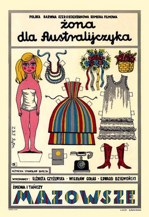 Wife for an Australian poster