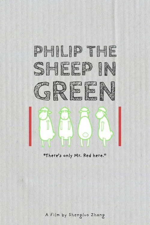 Philip the Sheep in Green poster