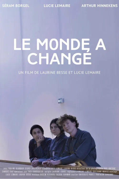 Le Monde a Changé poster