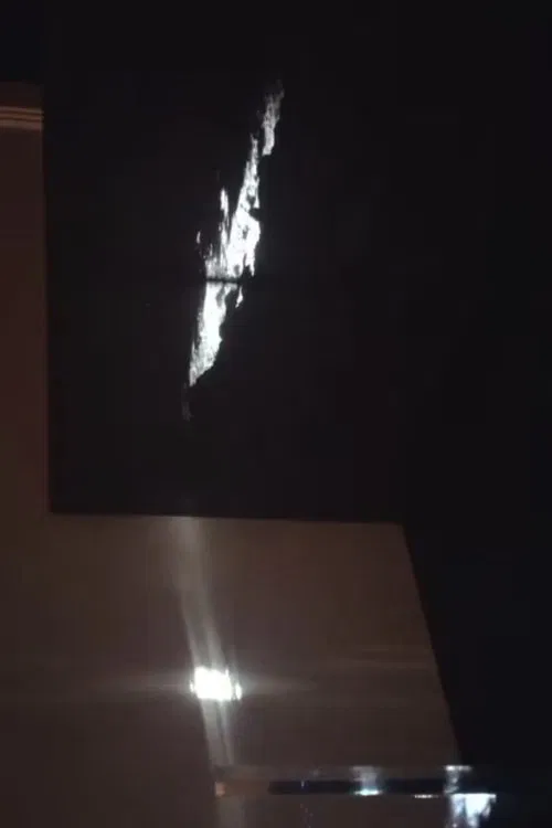 Metallic Shadow in the Dream - Window poster