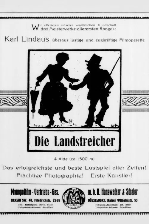Die Landstreicher poster