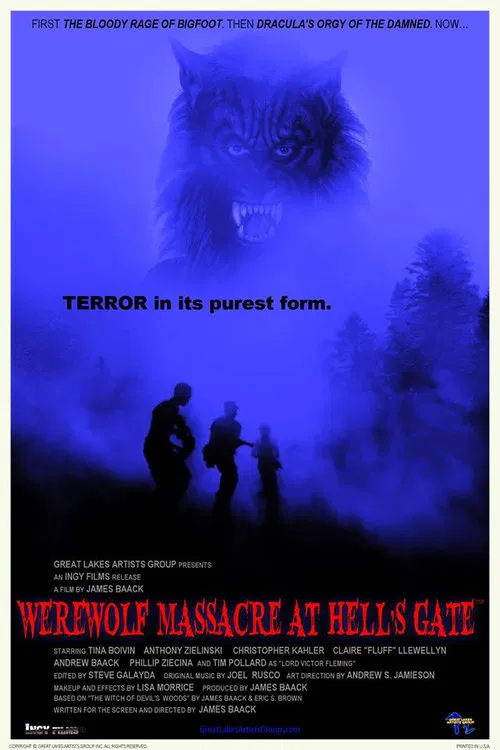 Werewolf Massacre at Hell's Gate poster