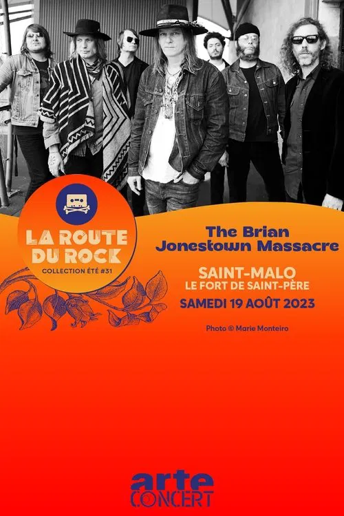 The Brian Jonestown Massacre - La Route du Rock 2023 poster