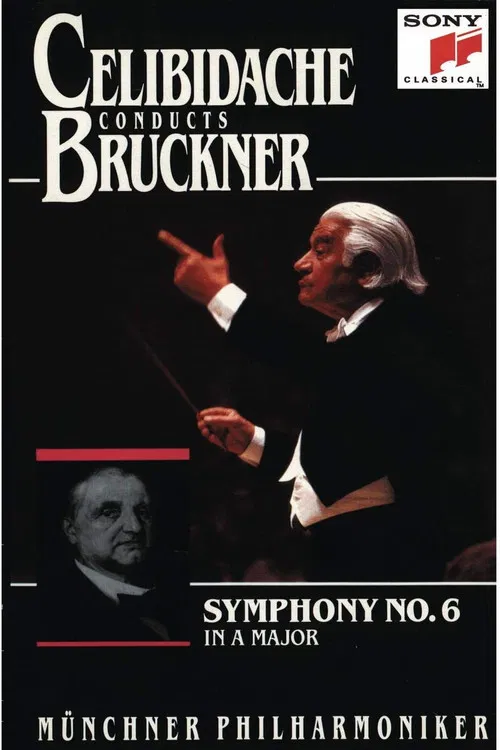 Bruckner - Symphony No. 6 (Sergiu Celibidache, live at Philharmonie am Gasteig, Munich) poster