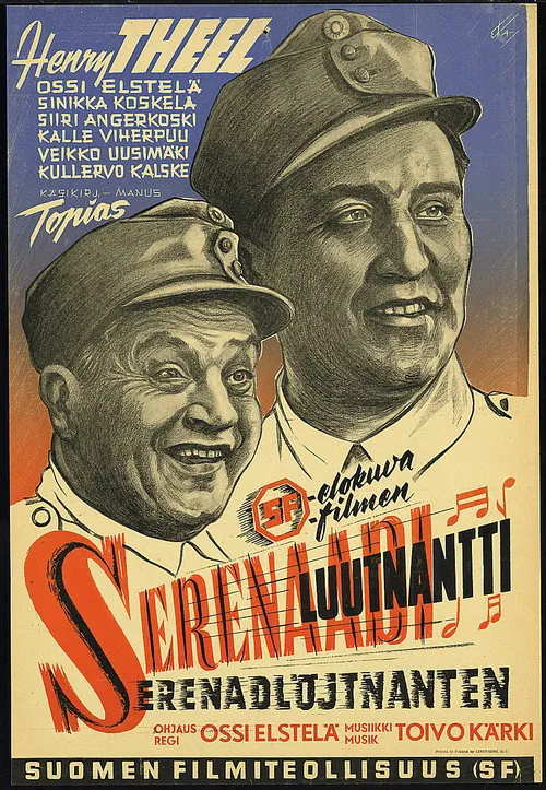 Serenaadiluutnantti poster