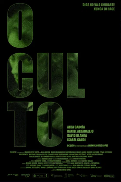 Oculto poster