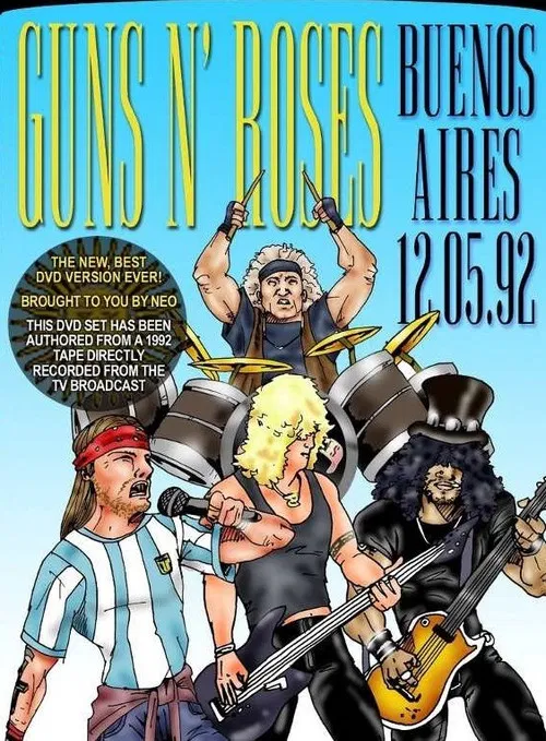 Guns N' Roses Live In Argentina poster