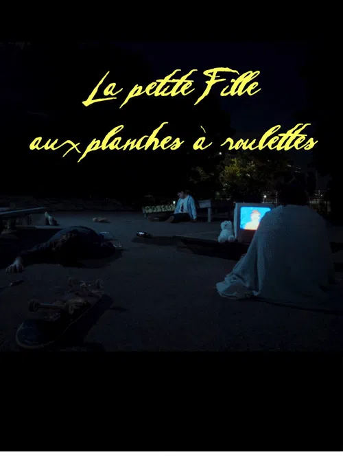 LA PETITE FILLE AUX PLANCHES À ROULETTES poster