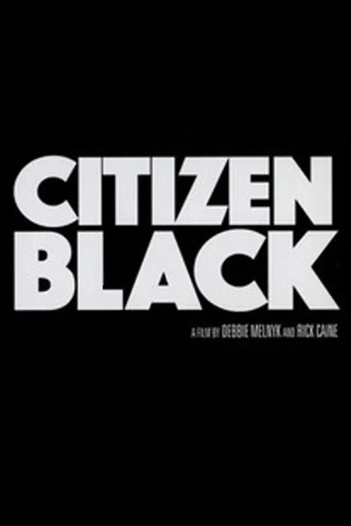 Citizen Black poster