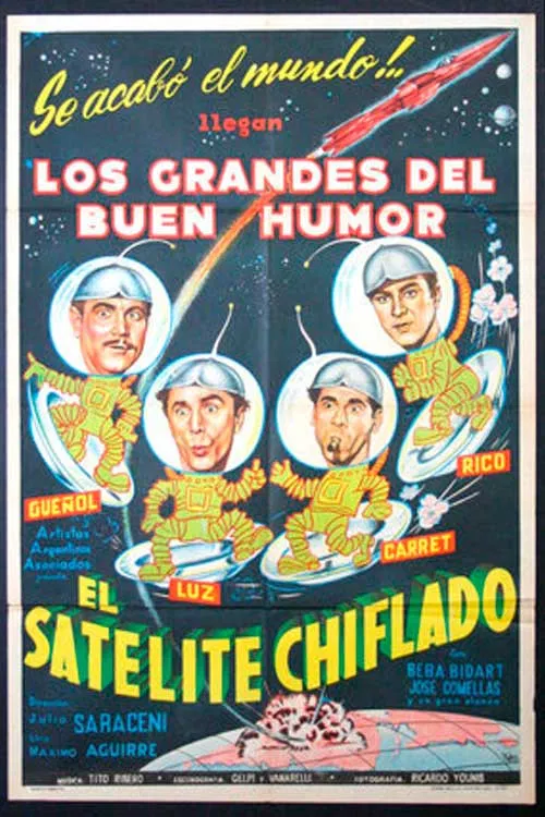 El satélite chiflado poster
