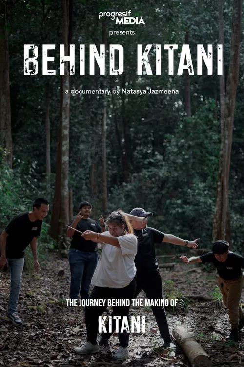 Behind Kitani poster