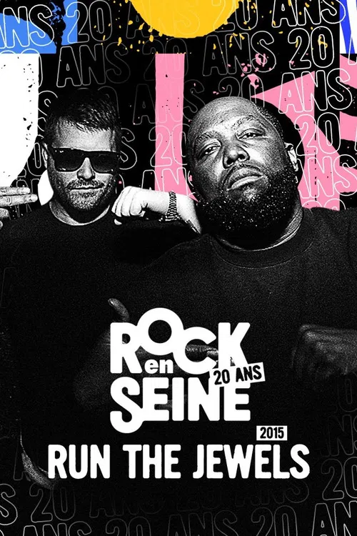Run the Jewels - Rock en Seine 2015 poster