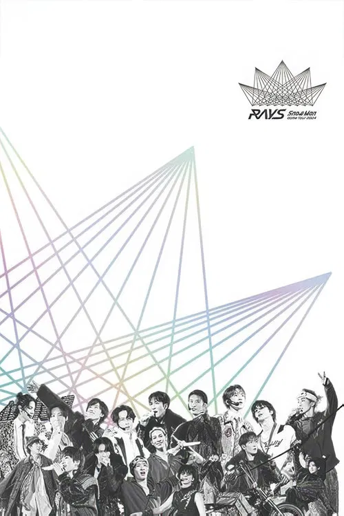 Snow Man Dome Tour 2024 RAYS poster