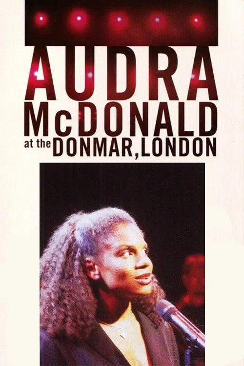 Audra McDonald at the Donmar, London poster