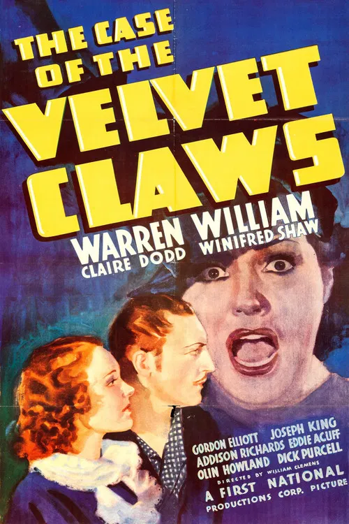 The Case of the Velvet Claws poster