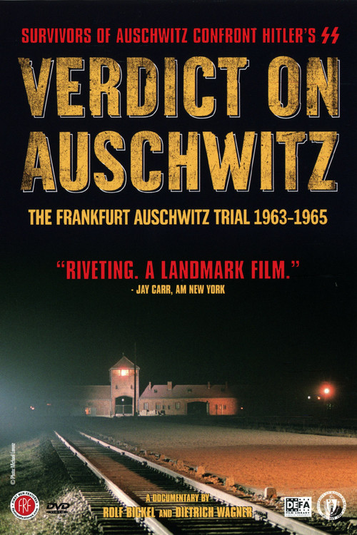 Strafsache 4 Ks 2/63 - Auschwitz vor dem Frankfurter Schwurgericht poster
