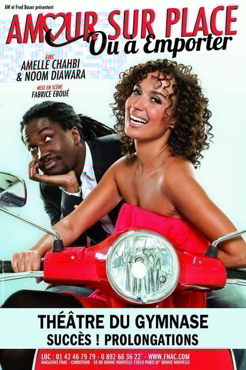 Amour sur place ou à emporter poster