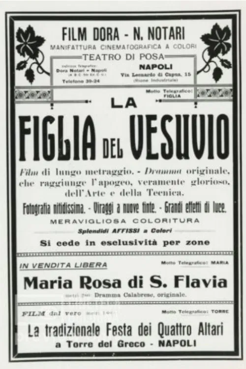 The Daughter of Vesuvius poster