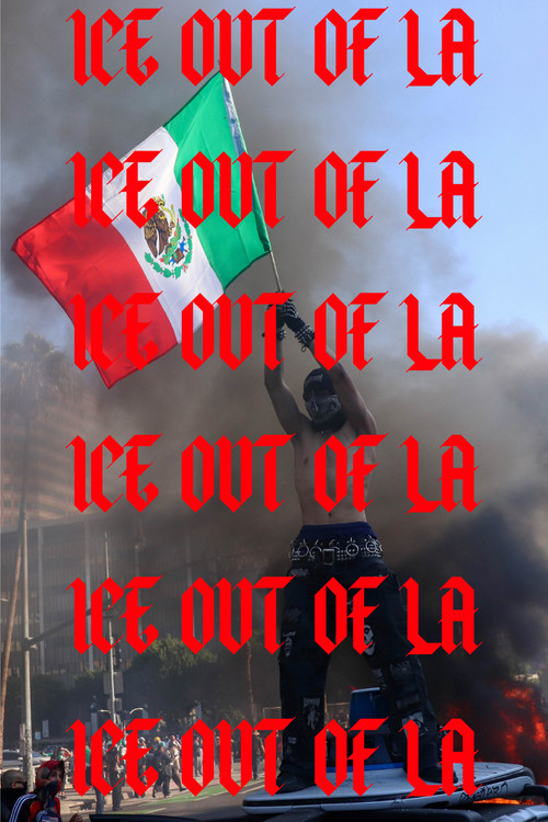 ICE OUT OF LA poster