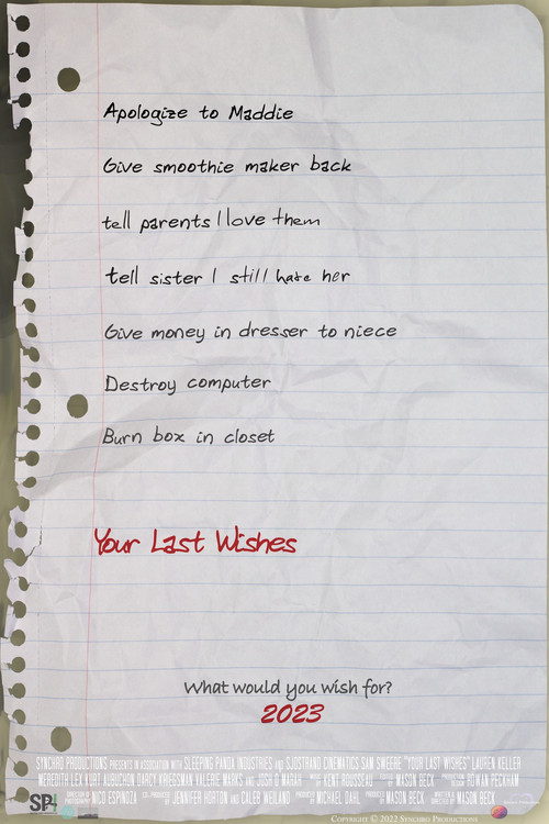 Your Last Wishes poster