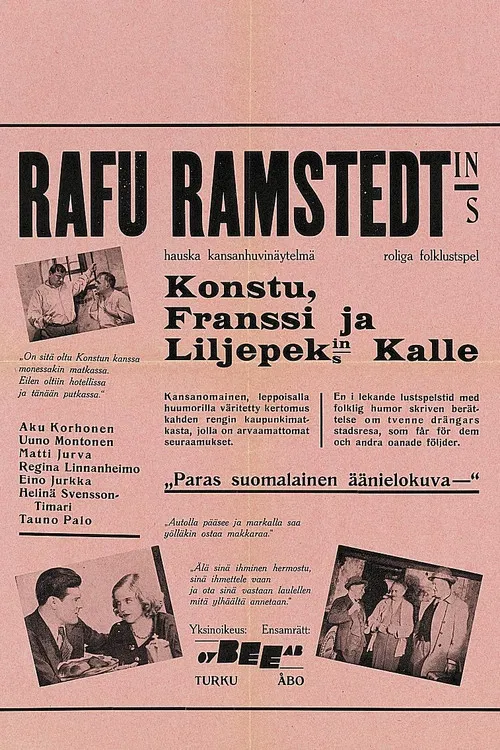 Helsingin kuuluisin liikemies poster