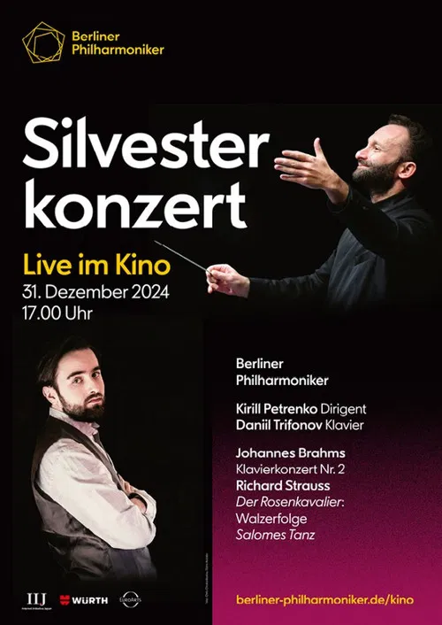 Berliner Philharmoniker: Silvesterkonzert 2024/25 poster
