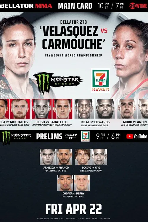Bellator 278: Velasquez vs. Carmouche poster