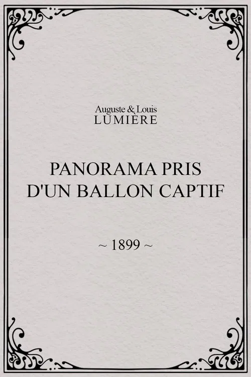 Panorama Taken from a Tethered Balloon poster