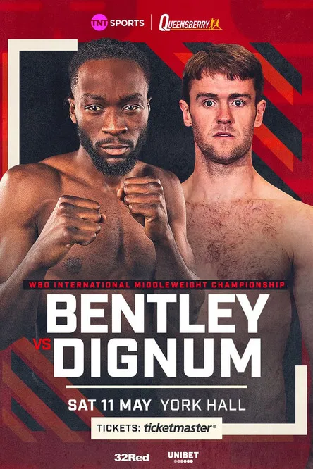 Denzel Bentley vs. Danny Dignum poster