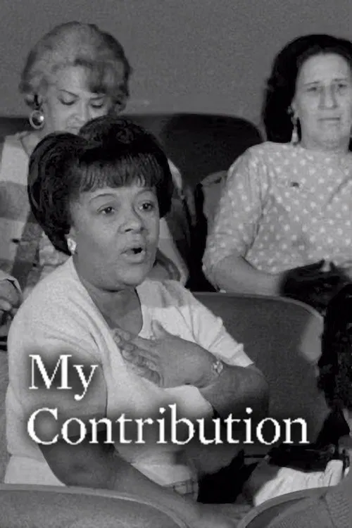 My Contribution poster