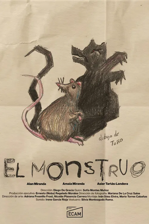 El monstruo poster