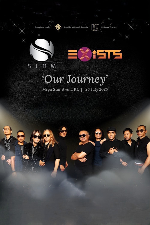 Konsert Slam x Exists poster