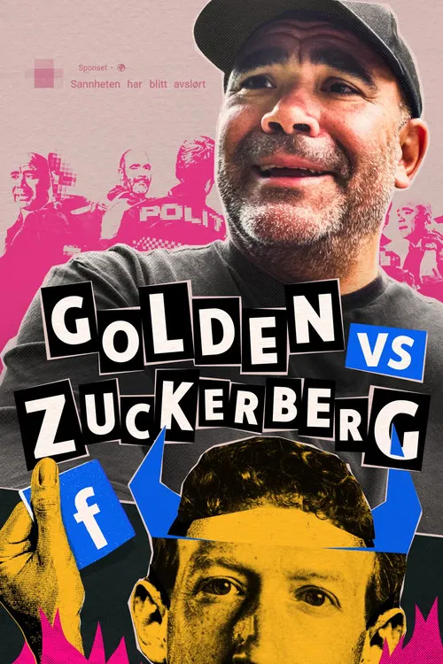 Golden vs. Zuckerberg poster