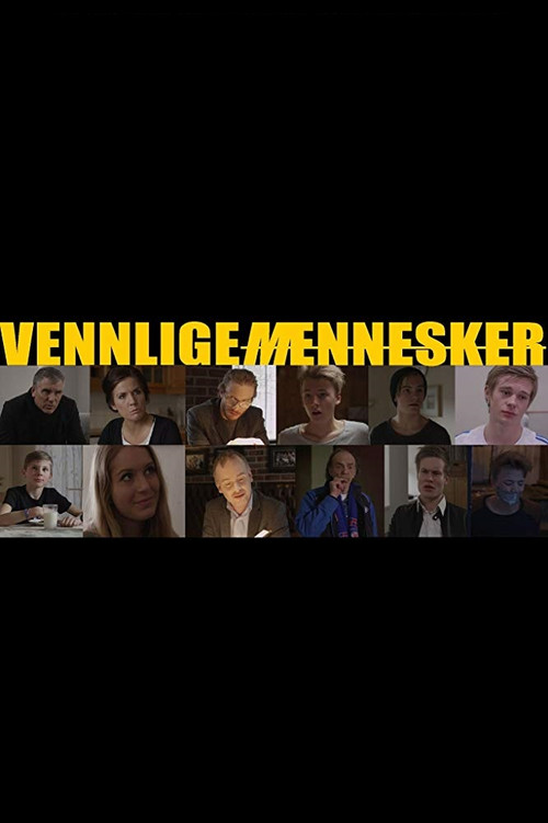 Vennlige mennesker poster