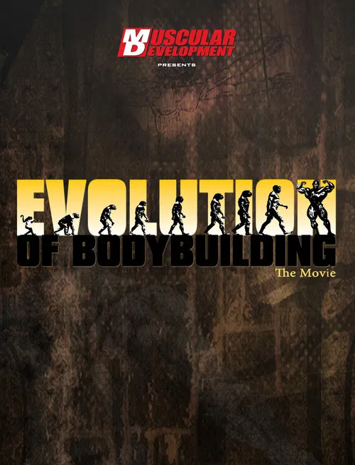Evolution of Bodybuilding poster