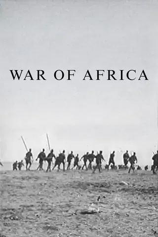 War of Africa poster
