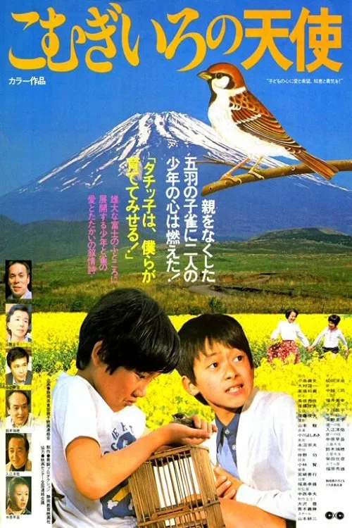 Komugīro no tenshi suzume to shōnen poster