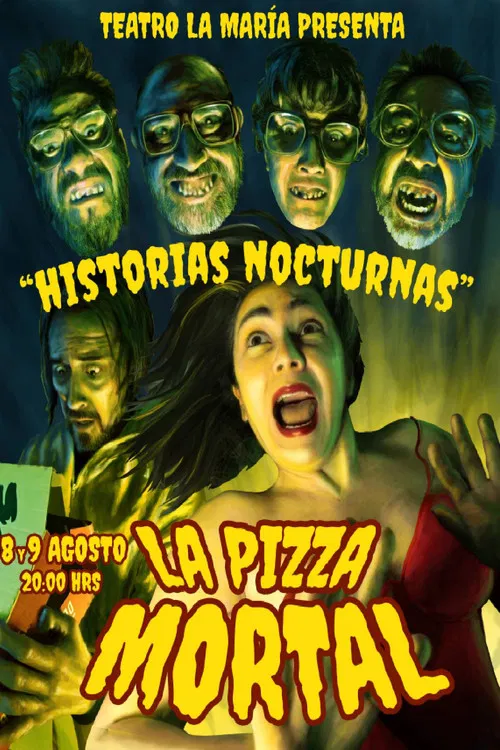 "Midnight stories 1" - The deadly Pizza poster