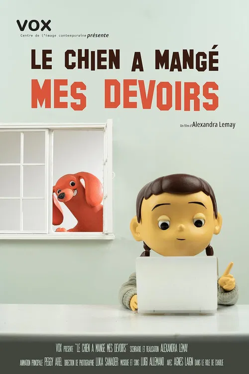 Le chien a mangé mes devoirs poster