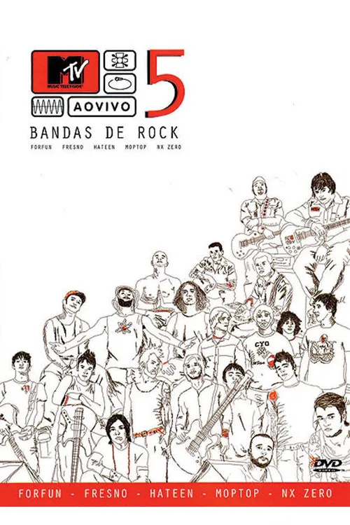 MTV Ao Vivo: 5 Bandas De Rock poster