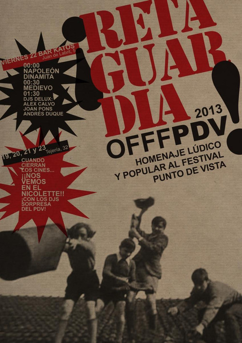 Offf PDV ¡Retaguardia! poster