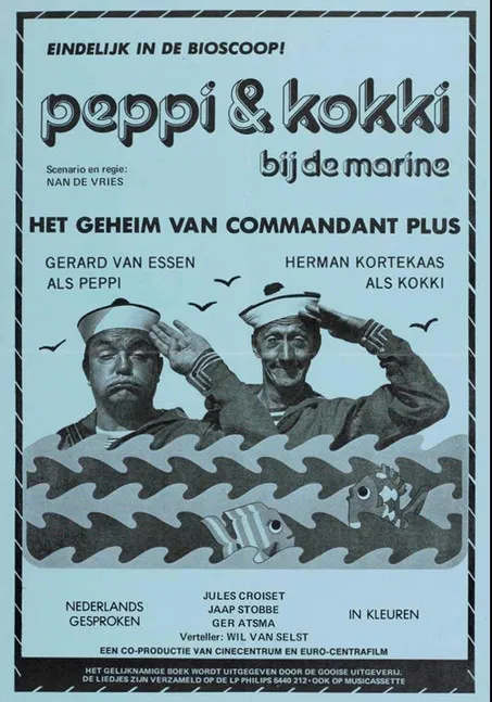 Peppi & Kokki bij de marine - Het geheim van Kommandant Plus poster