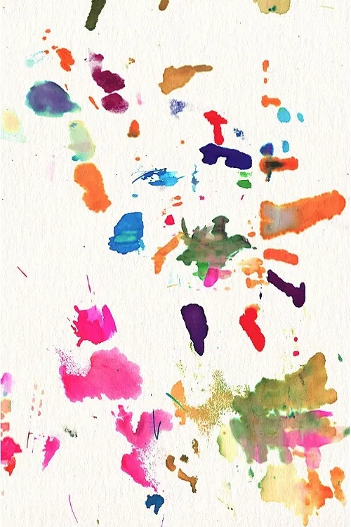 Color Blots poster