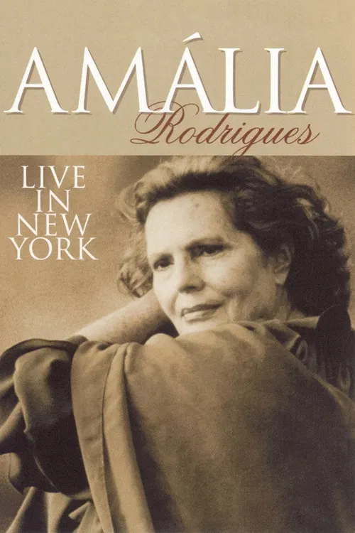 Amalia Rodrigues Live In New York poster