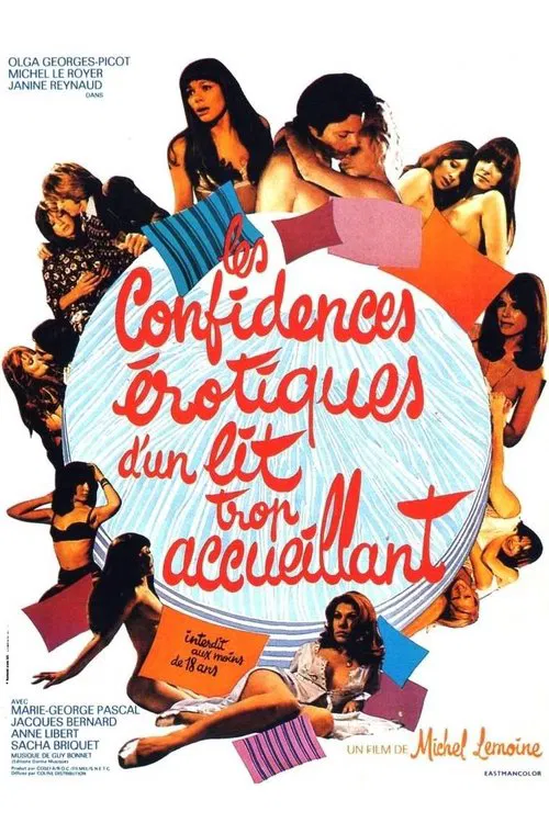 Les Confidences érotiques d'un lit trop accueillant poster
