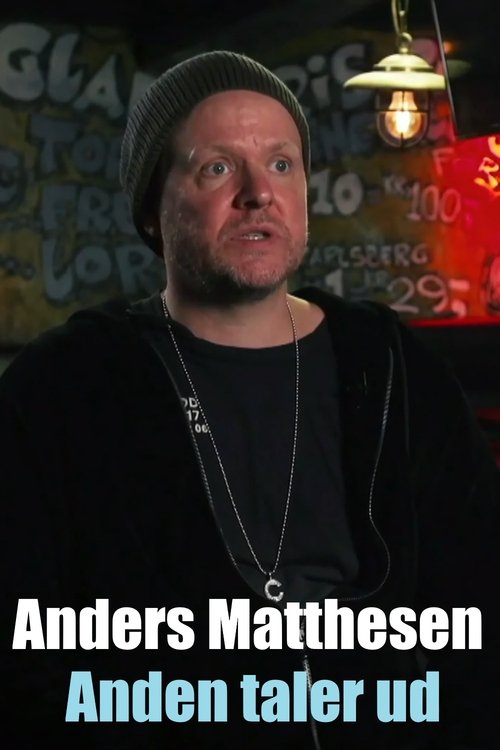 Anders Matthesen - Anden taler ud poster