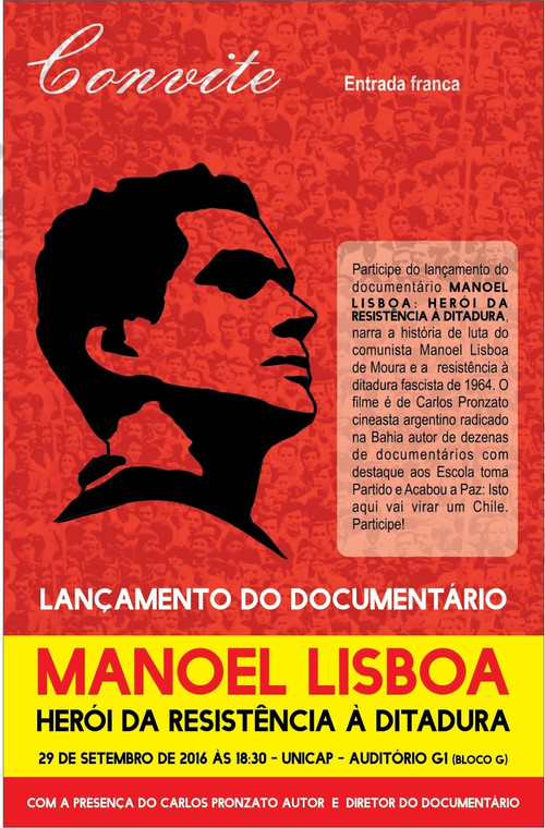 Manoel Lisboa: Herói da Resistência à Ditadura poster