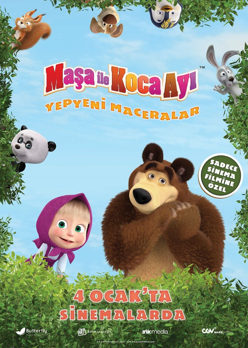 Masha i Medved 3 poster
